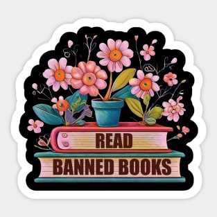 Read Banned Books Sticker